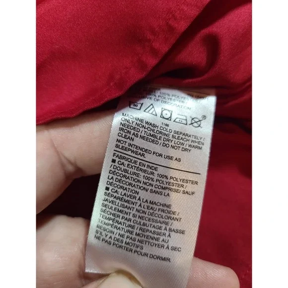 Janie and Jack Girl Holiday Red Velvet Lace Collar Dress size 5 - Picture 4 of 6